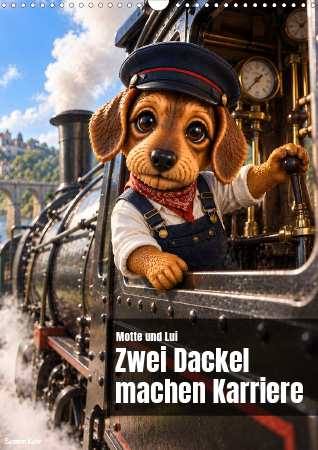 Motte und Lui. Zwei Dackel machen Karriere.